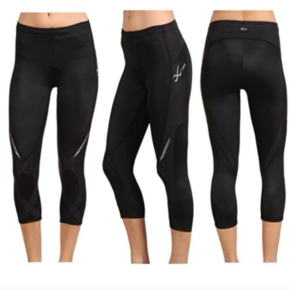 (2 pairs) Set of CW-X Black Women's Leggings